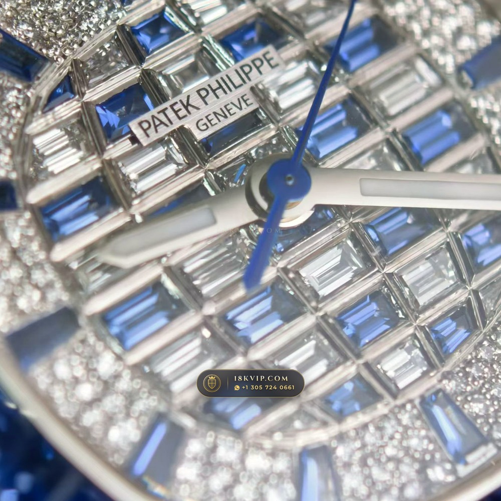 Patek Philippe Aquanaut Luce Haute Joaillerie 18K White Gold Ref. 5268/461G-001 — Private Vault Edition — Studio Gallery Plate V in 18K White Gold Au750 (114.9g Verified Mass, Patek Philippe Cal. 26-330 S C - 21K Gold Rotor)