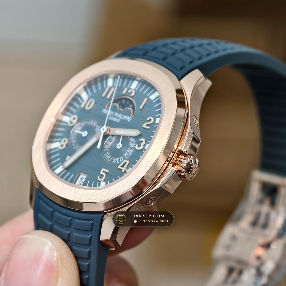 Patek Philippe Aquanaut Luce Annual Calendar 18K Rose Gold Geneva Atelier Spec Ref. 5261R — Private Vault Edition — Studio Gallery Plate III in 18K Rose Gold Au750 (104.5g Verified Mass, Patek Philippe Cal. 26-330 S QA LU)