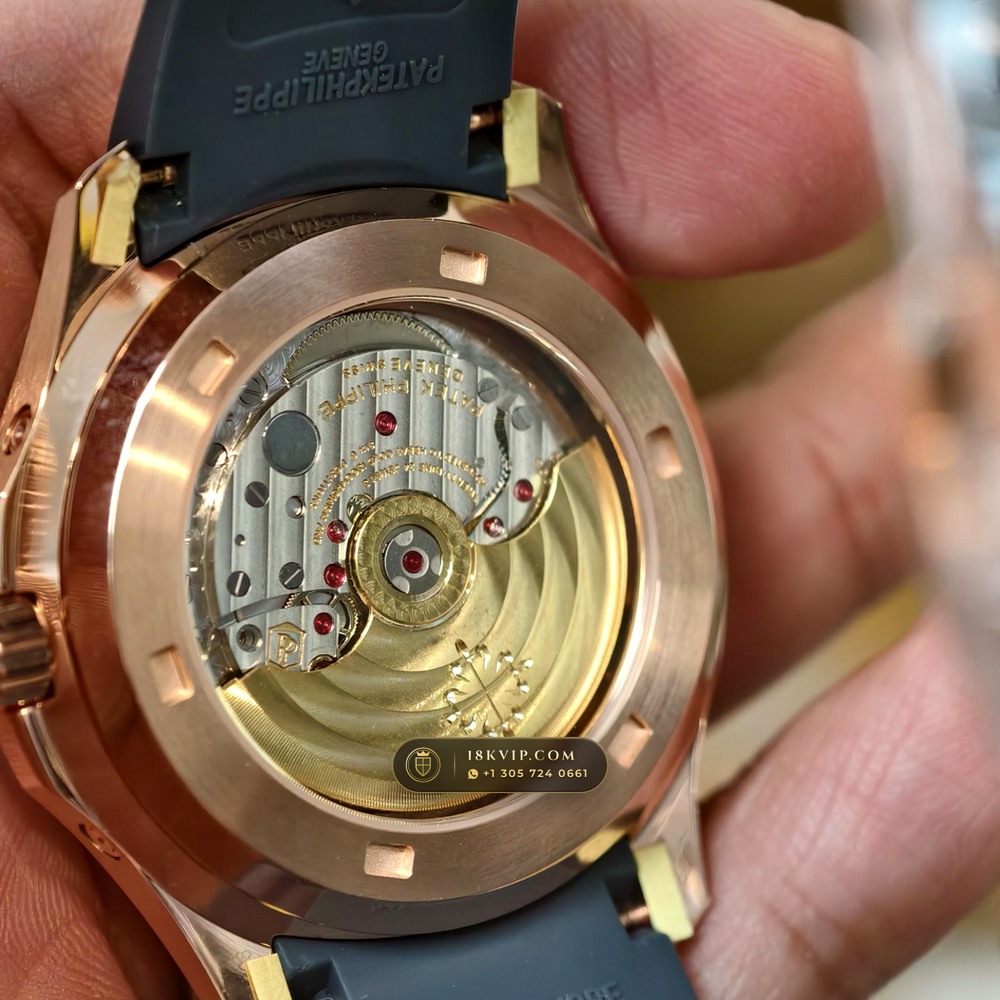 Patek Philippe Aquanaut Luce Annual Calendar 18K Rose Gold Geneva Atelier Spec Ref. 5261R — Private Vault Edition — Studio Gallery Plate VI in 18K Rose Gold Au750 (104.5g Verified Mass, Patek Philippe Cal. 26-330 S QA LU)