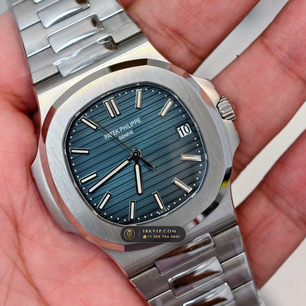 Patek Philippe Nautilus Self-Winding Sapphire Caseback Spec Ref. 5711A — Private Vault Edition — Studio Gallery Plate II in 904L Stainless Steel Custom Architecture (115.4g Verified Mass, Patek Philippe Cal. 26-330 S C / Cal. 324 S C - 21K Gold Rotor)