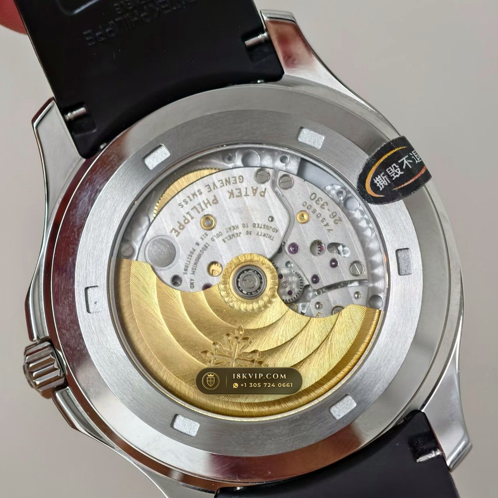 Patek Philippe Aquanaut Extra-Large Self-Winding Diamond-Set Bezel Geneva Atelier Spec Ref. 5167A — Private Vault Edition — Studio Gallery Plate VII in 904L Stainless Steel Custom Architecture (79.8g Verified Mass, Patek Philippe Cal. 324 S C - 21K Gold Rotor)