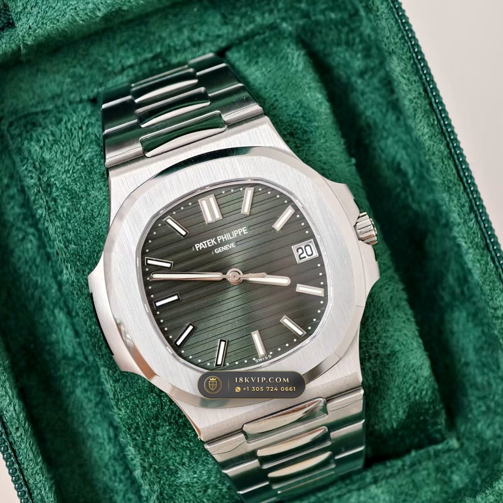 Patek Philippe Nautilus Self-Winding Master Watchmaker Spec Ref. 5711A — Private Vault Edition — Studio Gallery Plate II in 904L Stainless Steel Custom Architecture (114.9g Verified Mass, Patek Philippe Cal. 26-330 S C / Cal. 324 S C - 21K Gold Rotor)