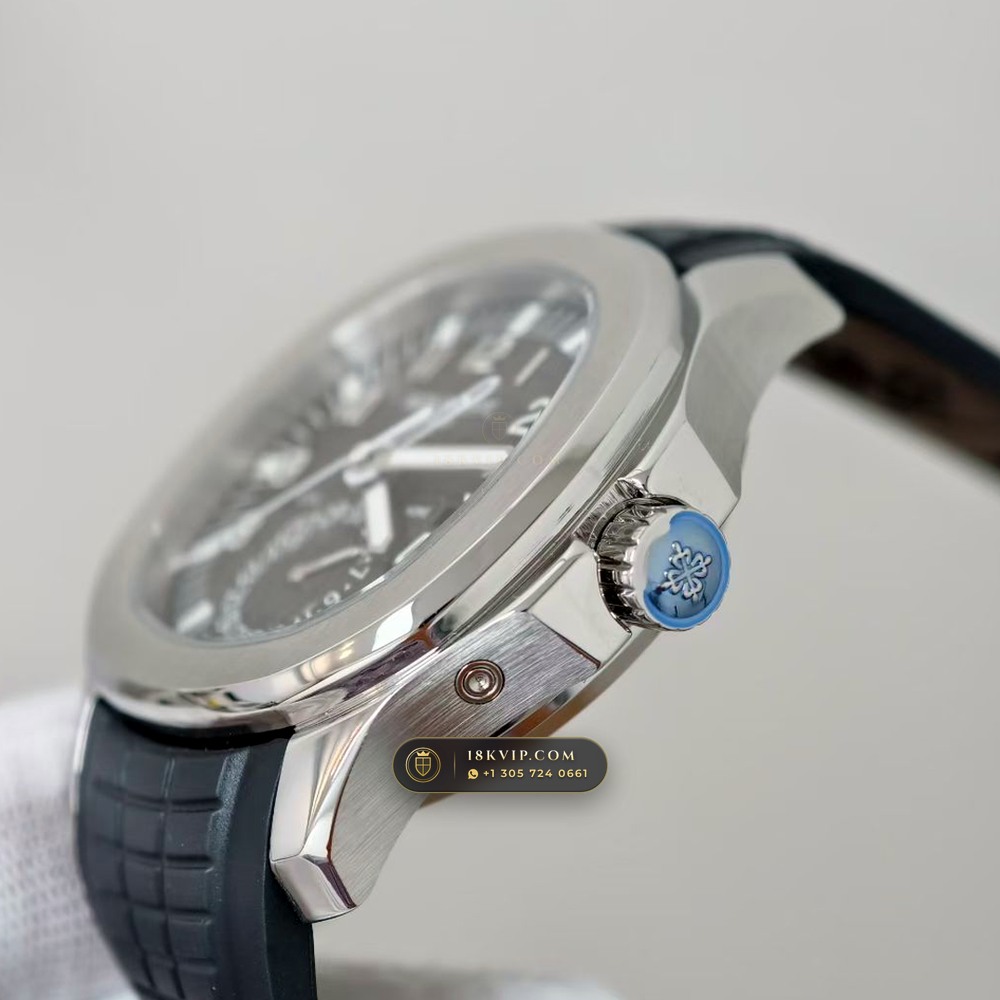 Patek Philippe Aquanaut Travel Time Dual-Zone Ref. 5164A — Private Vault Edition — Studio Gallery Plate VI in 904L Stainless Steel Custom Architecture (93.4g Verified Mass, Patek Philippe Cal. 324 S C FUS - 21K Gold Rotor)