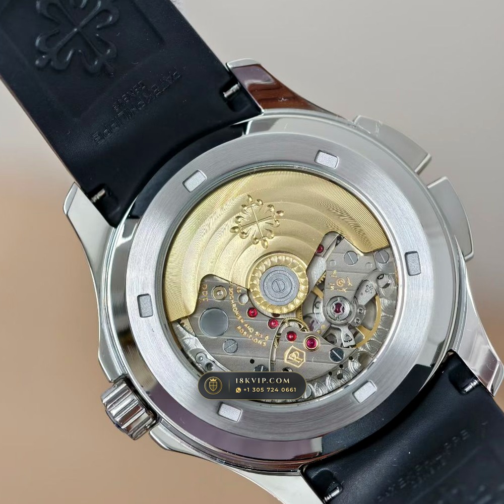 Patek Philippe Aquanaut Travel Time Dual-Zone Ref. 5164A — Private Vault Edition — Studio Gallery Plate VII in 904L Stainless Steel Custom Architecture (93.4g Verified Mass, Patek Philippe Cal. 324 S C FUS - 21K Gold Rotor)