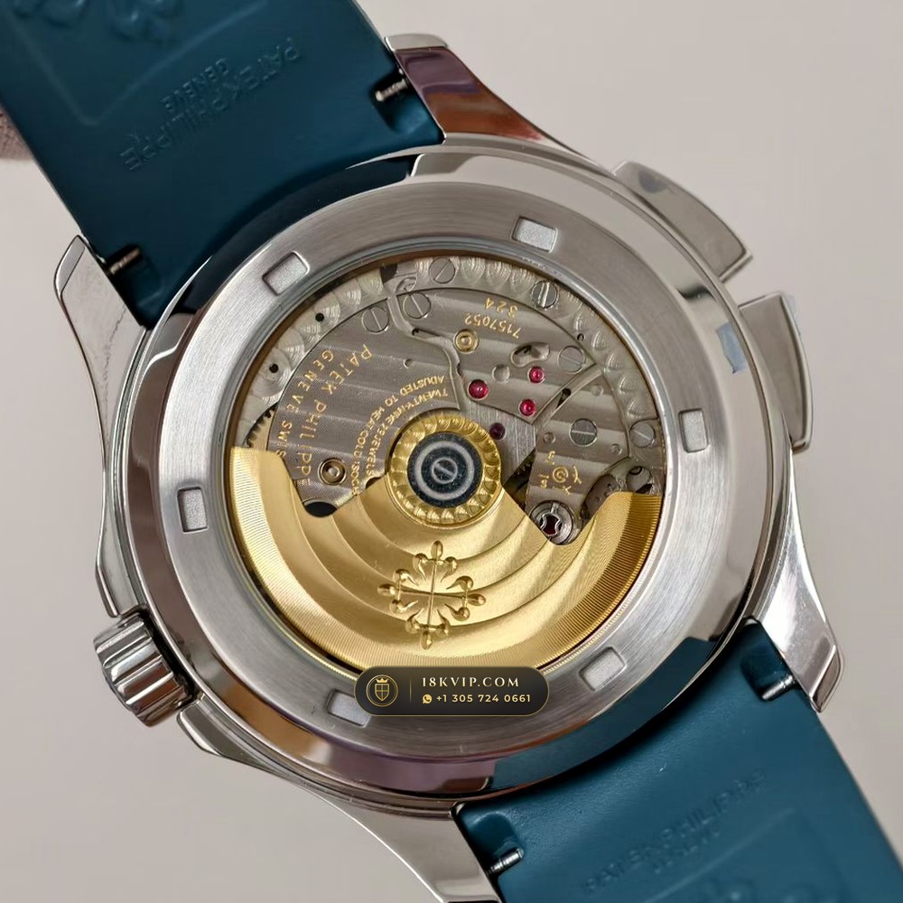 Patek Philippe Aquanaut Travel Time Dual-Zone Geneva Atelier Spec Ref. 5164A — Private Vault Edition — Studio Gallery Plate VI in 904L Stainless Steel Custom Architecture (93.8g Verified Mass, Patek Philippe Cal. 324 S C FUS - 21K Gold Rotor)