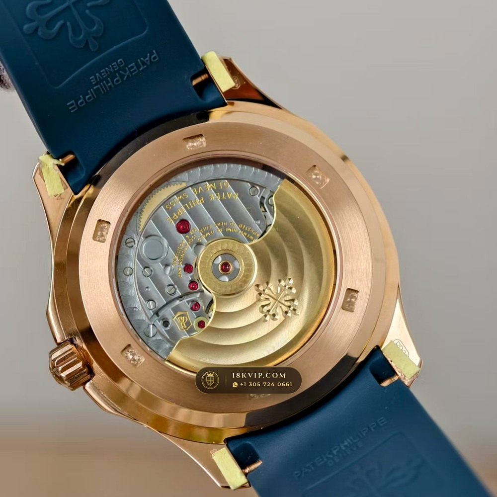 Patek Philippe Aquanaut Luce Annual Calendar 18K Rose Gold Chronometer Regulated Spec Ref. 5261R — Private Vault Edition — Studio Gallery Plate VII in 18K Rose Gold Au750 (104.9g Verified Mass, Patek Philippe Cal. 26-330 S QA LU)