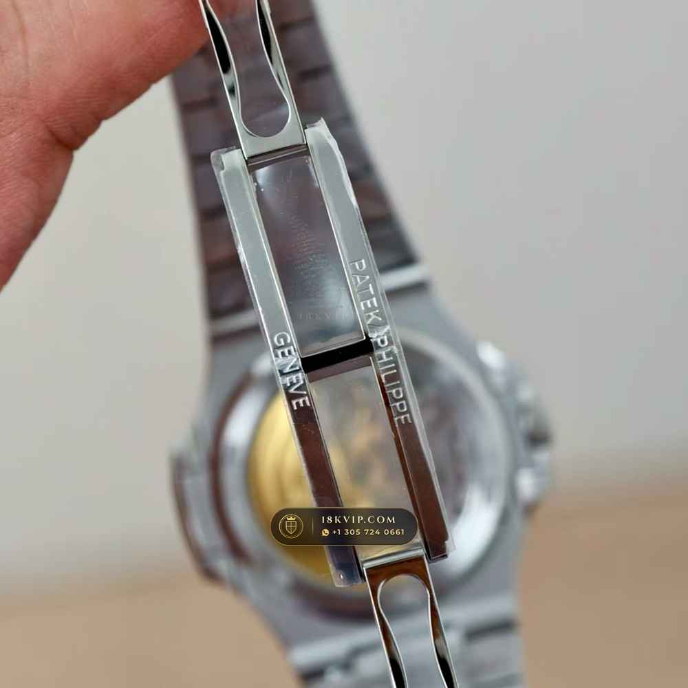 Patek Philippe Nautilus Self-Winding Diamond-Set Bezel Ref. 5711A — Private Vault Edition — Studio Gallery Plate VI in 904L Stainless Steel Custom Architecture (115.1g Verified Mass, Patek Philippe Cal. 26-330 S C / Cal. 324 S C - 21K Gold Rotor)
