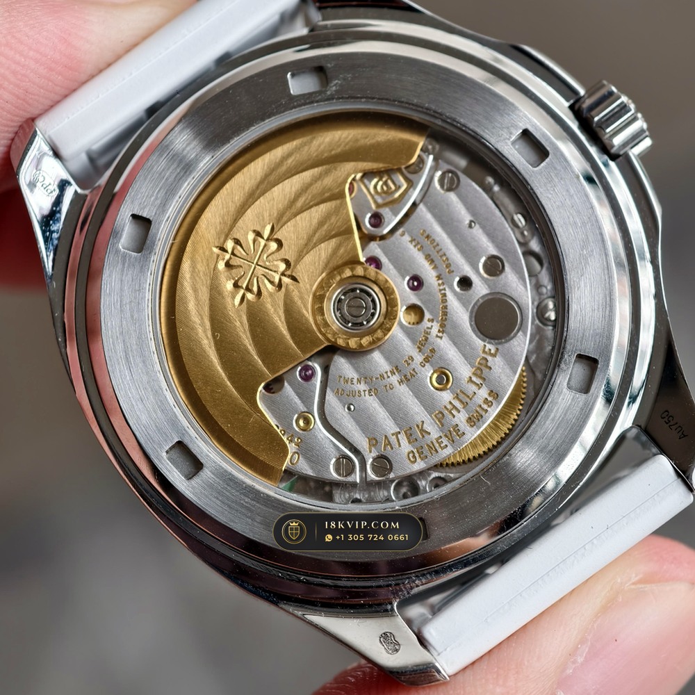 Patek Philippe Aquanaut Luce Haute Joaillerie 18K White Gold Ref. 5062/450G-010 — Private Vault Edition — Studio Gallery Plate IX in 18K White Gold Au750 (114.5g Verified Mass, Patek Philippe Cal. 26-330 S C - 21K Gold Rotor)