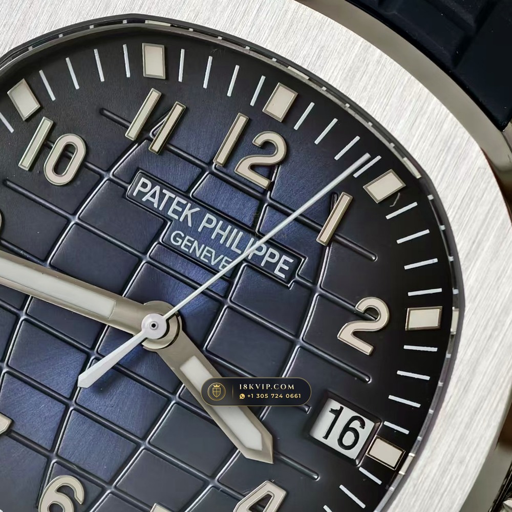 Patek Philippe Aquanaut Jumbo 42.2mm 18K White Gold Hand-Finished Buff Dial 5-Axis CNC Case Ref. 5168G — Private Vault Edition — Studio Gallery Plate IV in 18K White Gold Au750 (120.2g Verified Mass, Patek Philippe Cal. 324 S C - 21K Gold Rotor)