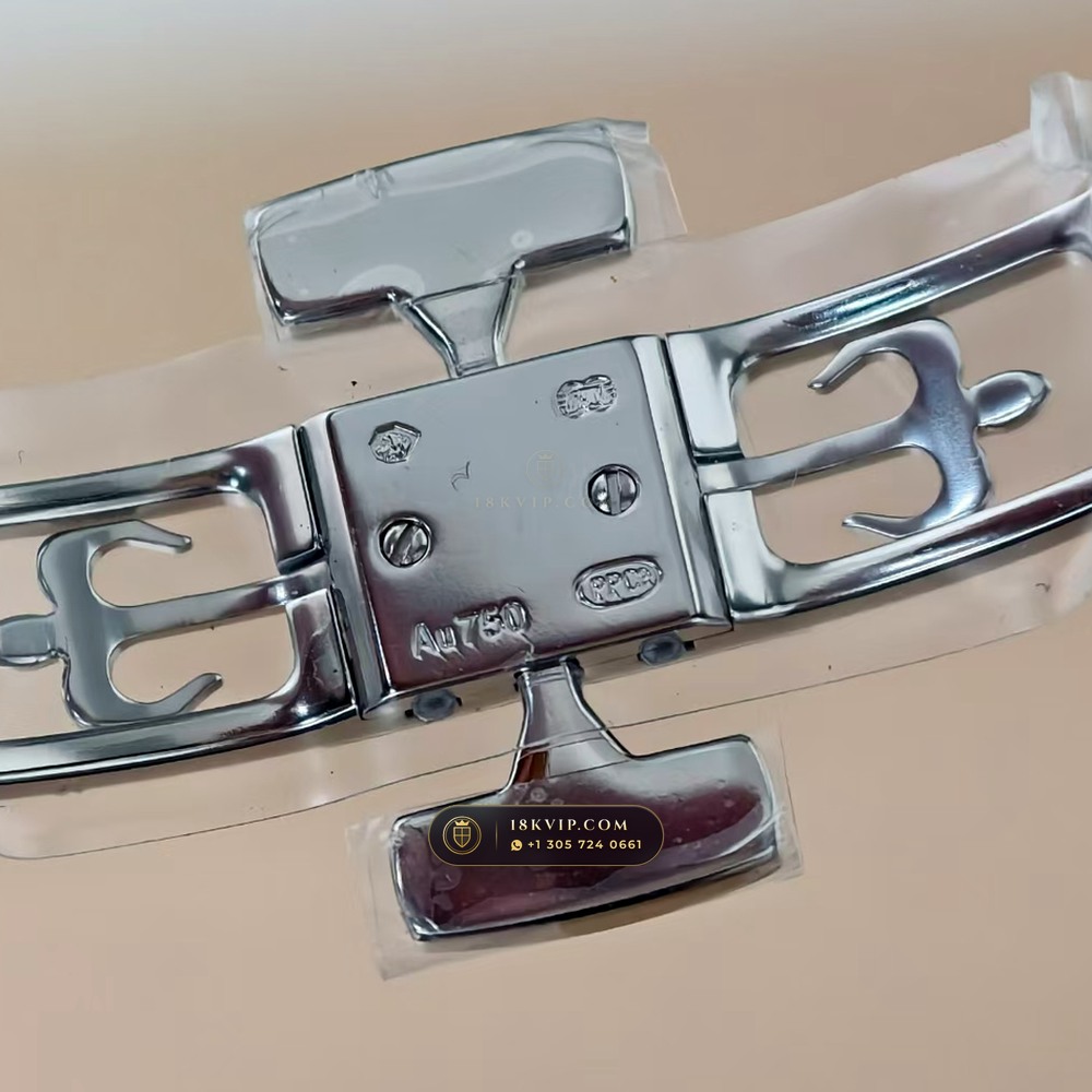 Patek Philippe Aquanaut Jumbo 42.2mm 18K White Gold Zurich Collector Spec Ref. 5168G — Private Vault Edition — Studio Gallery Plate VIII in 18K White Gold Au750 (120.9g Verified Mass, Patek Philippe Cal. 324 S C - 21K Gold Rotor)