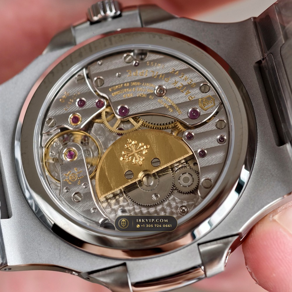 Patek Philippe Nautilus Moonphase & Power Reserve Ref. 5712/1A-001 — Private Vault Edition — Studio Gallery Plate VII in 904L Stainless Steel Custom Architecture (116.3g Verified Mass, Patek Philippe Cal. 240 PS IRM C LU - 22K Gold Micro-Rotor)