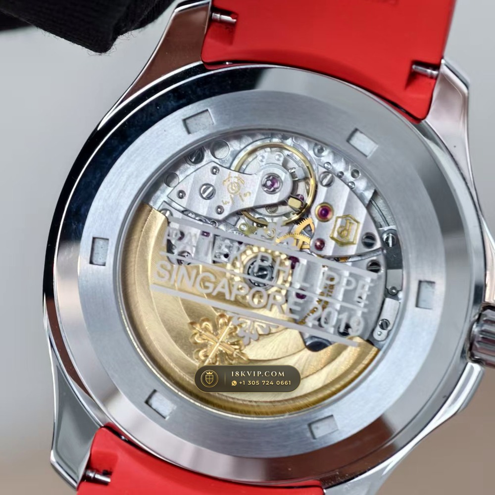Patek Philippe Aquanaut Extra-Large Self-Winding Singapore Special Edition Ref. 5167A — Private Vault Edition — Studio Gallery Plate VII in 904L Stainless Steel Custom Architecture (79.9g Verified Mass, Patek Philippe Cal. 324 S C - 21K Gold Rotor)