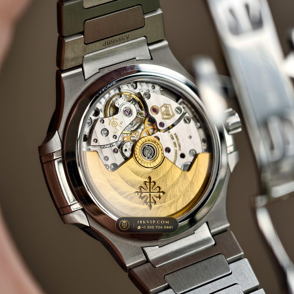 Patek Philippe Nautilus Ladies Automatic Diamond-Set Bezel Ref. 7118/1200A-011 — Private Vault Edition — Studio Gallery Plate VI in 904L Stainless Steel Custom Architecture (96.4g Verified Mass, Patek Philippe Cal. 324 S C - 21K Gold Rotor)