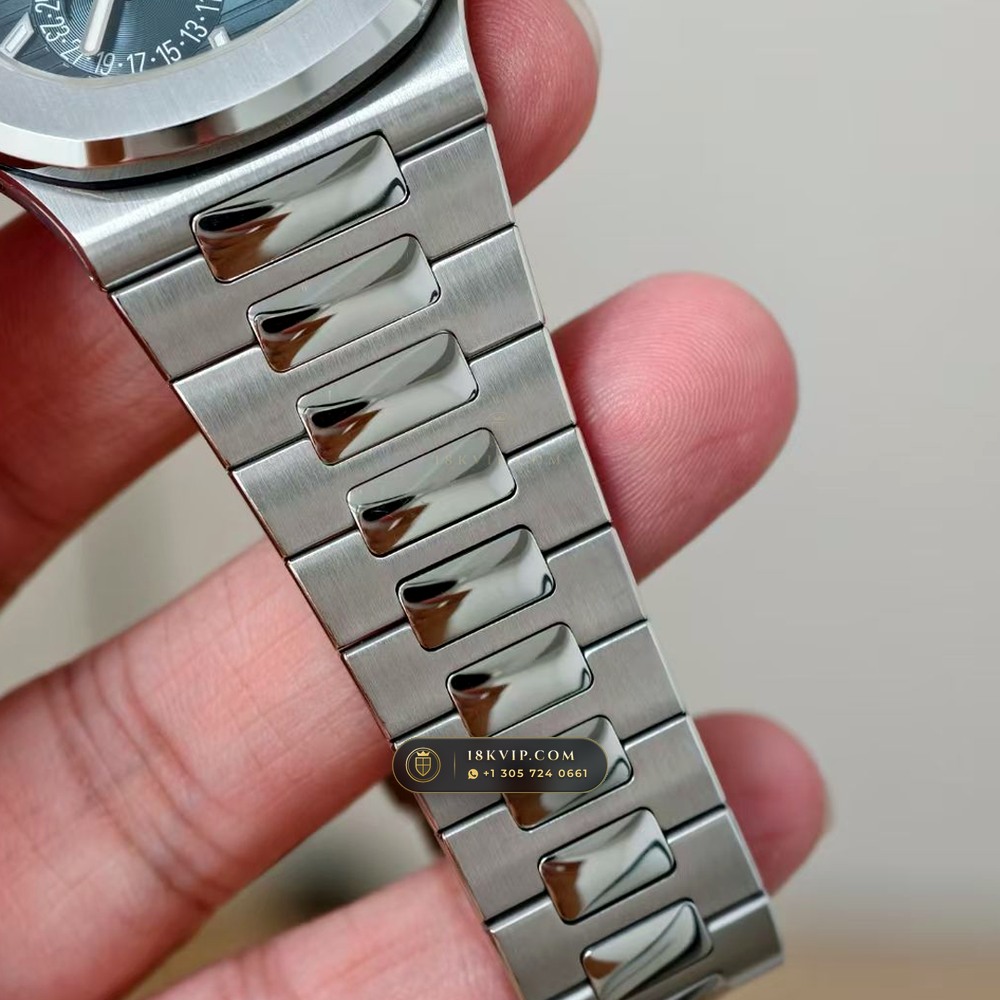 Patek Philippe Nautilus Moonphase & Power Reserve Chronometer Regulated Spec Ref. 5712A — Private Vault Edition — Studio Gallery Plate IV in 904L Stainless Steel Custom Architecture (116.8g Verified Mass, Patek Philippe Cal. 240 PS IRM C LU - 22K Gold Micro-Rotor)