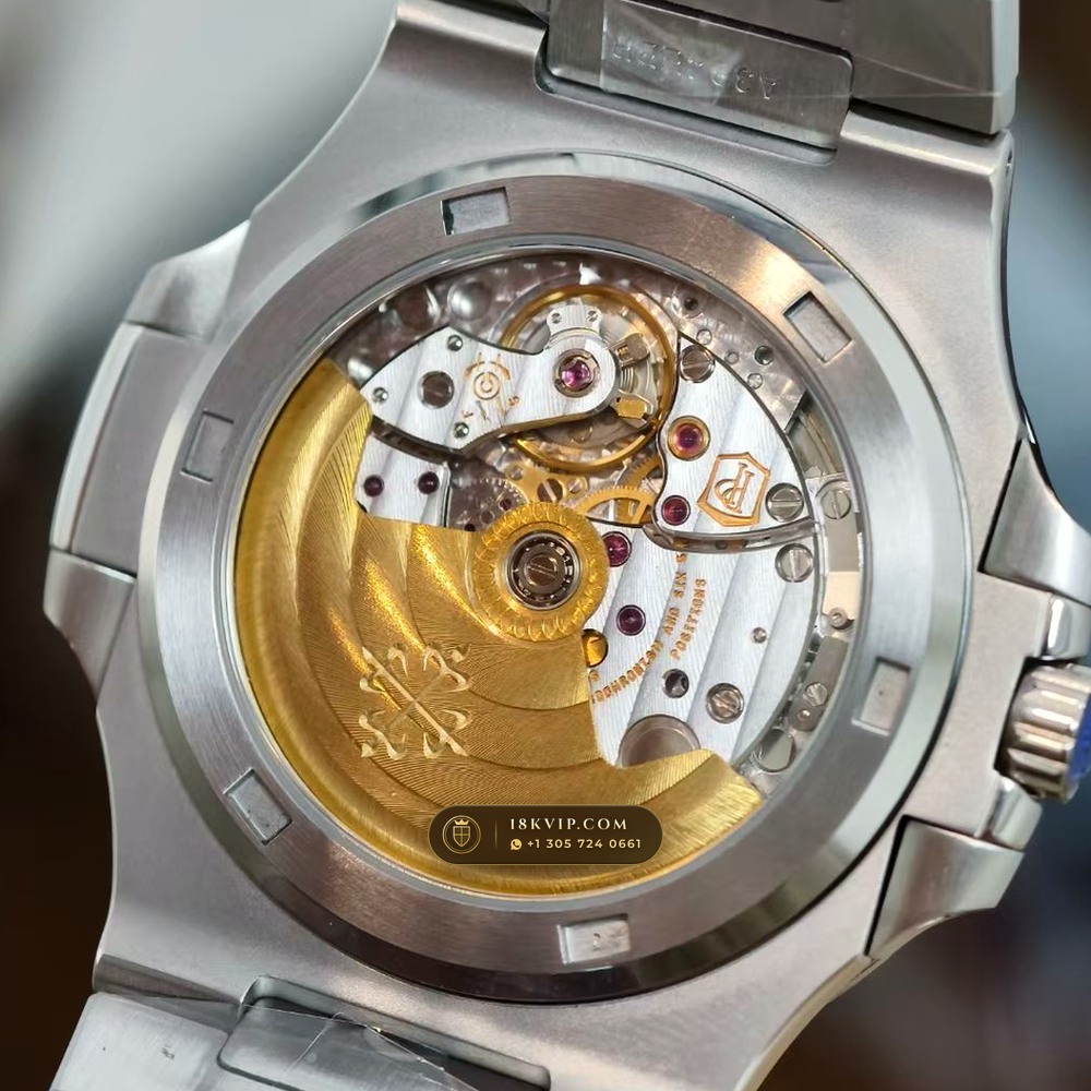 Patek Philippe Nautilus Self-Winding Monte-Carlo Showroom Spec Ref. 5711A — Private Vault Edition — Studio Gallery Plate VI in 904L Stainless Steel Custom Architecture (115.0g Verified Mass, Patek Philippe Cal. 26-330 S C / Cal. 324 S C - 21K Gold Rotor)