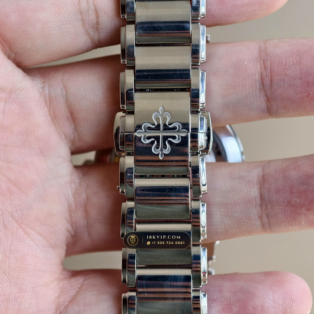 Patek Philippe Twenty 4 Automatic Ref. 7300/1200A-001 — Private Vault Edition — Studio Gallery Plate X in 904L Stainless Steel Custom Architecture (107.6g Verified Mass, Patek Philippe Cal. 324 S C - 21K Gold Rotor)