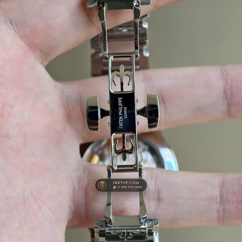 Patek Philippe Twenty 4 Automatic Ref. 7300/1200A-001 — Private Vault Edition — Studio Gallery Plate XI in 904L Stainless Steel Custom Architecture (107.6g Verified Mass, Patek Philippe Cal. 324 S C - 21K Gold Rotor)