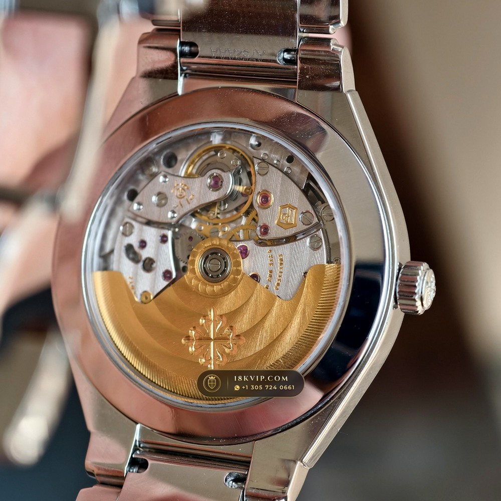 Patek Philippe Twenty 4 Automatic Ref. 7300/1200A-001 — Private Vault Edition — Studio Gallery Plate VI in 904L Stainless Steel Custom Architecture (107.6g Verified Mass, Patek Philippe Cal. 324 S C - 21K Gold Rotor)