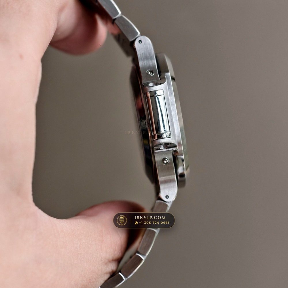 Patek Philippe Nautilus Annual Calendar & Moonphase Ref. 5726/1A-014 — Private Vault Edition — Studio Gallery Plate V in 904L Stainless Steel Custom Architecture (147.6g Verified Mass, Patek Philippe Cal. 324 S QA LU 24H - 21K Gold Rotor)