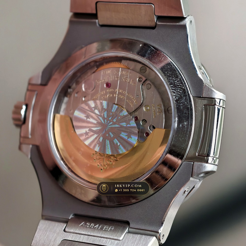 Patek Philippe Nautilus Annual Calendar & Moonphase Ref. 5726/1A-014 — Private Vault Edition — Studio Gallery Plate VI in 904L Stainless Steel Custom Architecture (147.6g Verified Mass, Patek Philippe Cal. 324 S QA LU 24H - 21K Gold Rotor)