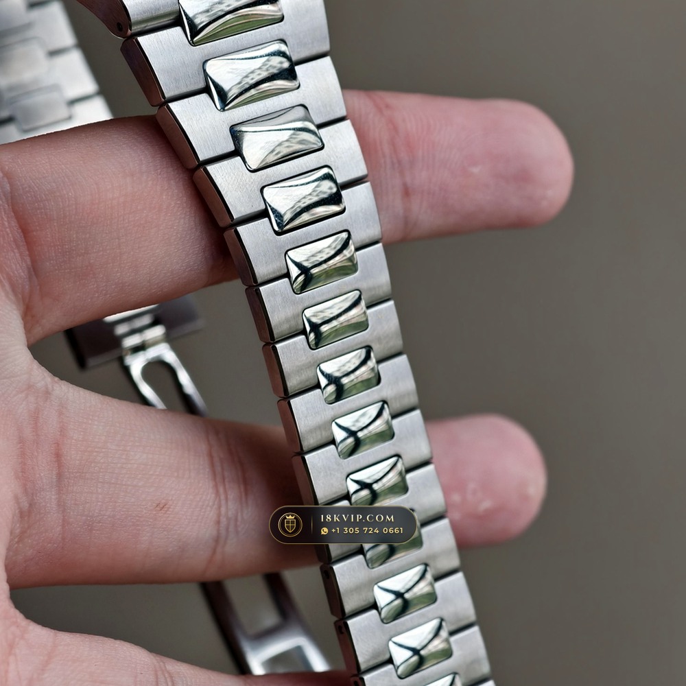 Patek Philippe Nautilus Annual Calendar & Moonphase Ref. 5726/1A-014 — Private Vault Edition — Studio Gallery Plate VIII in 904L Stainless Steel Custom Architecture (147.6g Verified Mass, Patek Philippe Cal. 324 S QA LU 24H - 21K Gold Rotor)