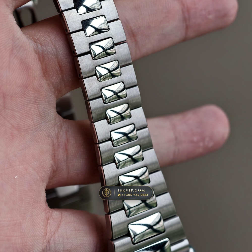 Patek Philippe Nautilus Annual Calendar & Moonphase Ref. 5726/1A-014 — Private Vault Edition — Studio Gallery Plate IX in 904L Stainless Steel Custom Architecture (147.6g Verified Mass, Patek Philippe Cal. 324 S QA LU 24H - 21K Gold Rotor)