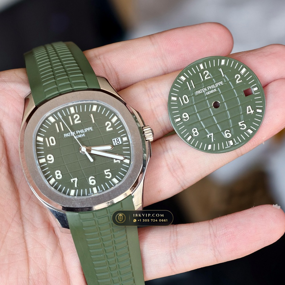 Patek Philippe Aquanaut Jumbo 42.2mm 18K White Gold Ref. 5168G — Private Vault Edition — Studio Gallery Plate IV in 18K White Gold Au750 (120.6g Verified Mass, Patek Philippe Cal. 324 S C - 21K Gold Rotor)