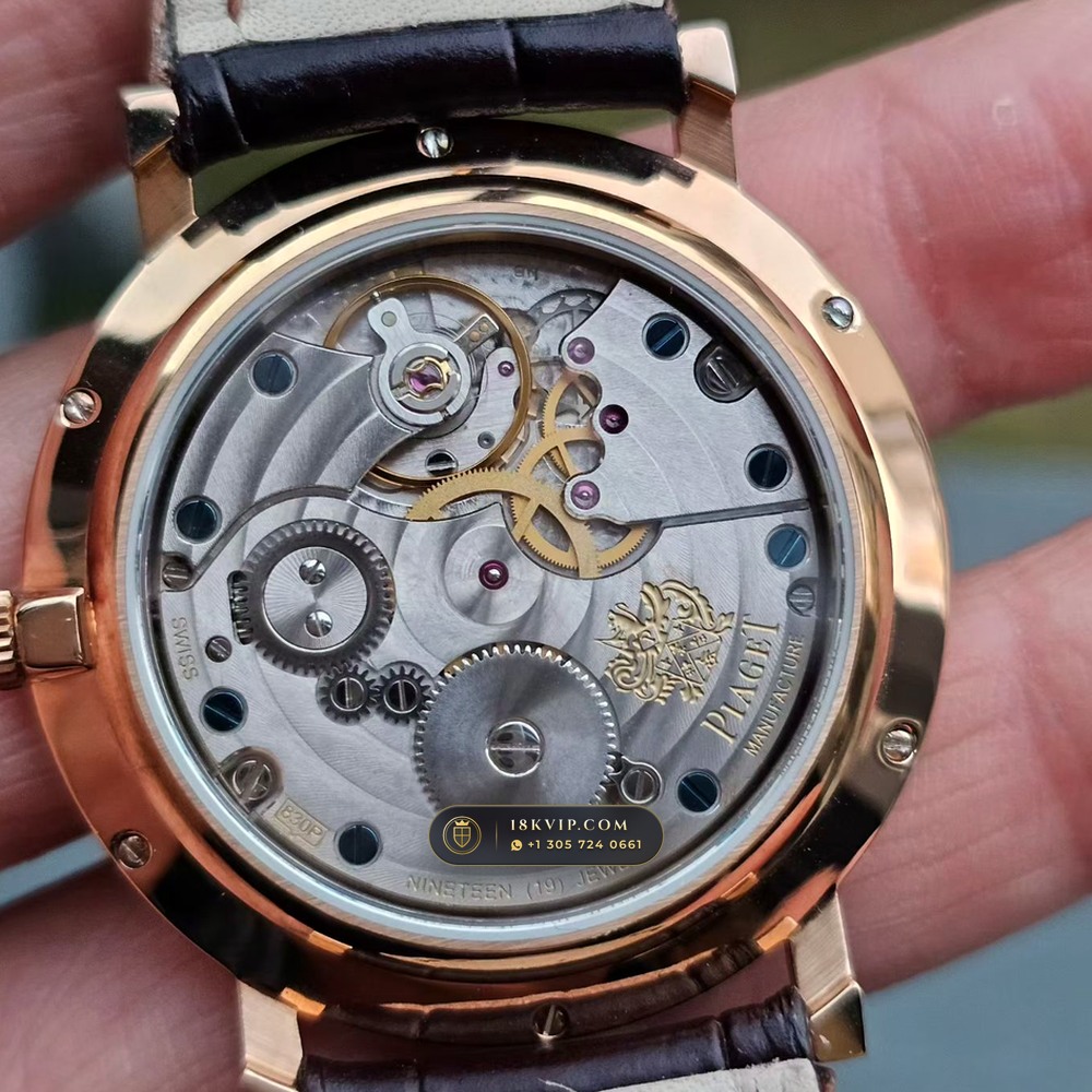 Piaget Altiplano Ultra-Thin Automatic 38mm Cal. 800P Ref. G0A31114 — Private Vault Edition — Studio Gallery Plate III in 904L Stainless Steel Custom Architecture (56.8g Verified Mass, Piaget Ultra-Thin Cal. 430P / Cal. 800P)