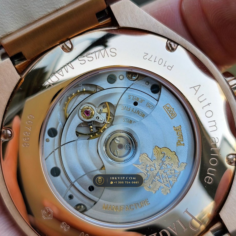 Piaget Polo Date Automatic 42mm Classic Dial Ref. G0A41002 — Private Vault Edition — Studio Gallery Plate VI in 904L Stainless Steel Custom Architecture (134.4g Verified Mass, Piaget Manufacture Cal. 1110P)