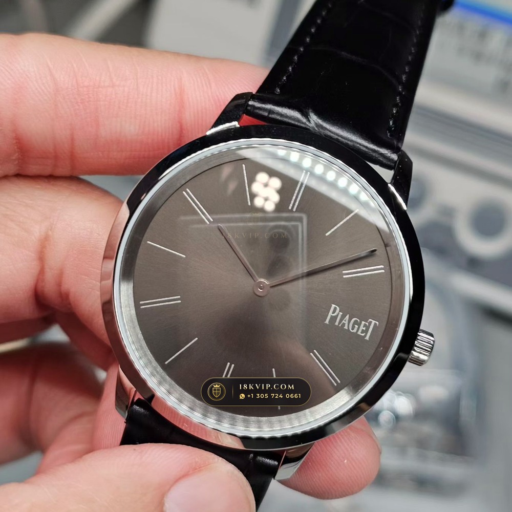 Piaget Altiplano Ultra-Thin Hand-Wound 38mm Cal. 830P Ref. G0A35130 — Private Vault Edition — Studio Gallery Plate II in 904L Stainless Steel Custom Architecture (56.5g Verified Mass, Piaget Ultra-Thin Cal. 430P / Cal. 800P)