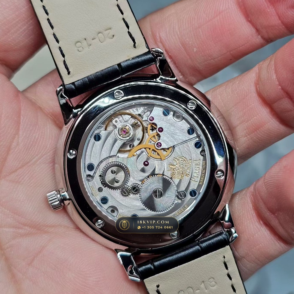 Piaget Altiplano Ultra-Thin Hand-Wound 38mm Cal. 830P Ref. G0A35130 — Private Vault Edition — Studio Gallery Plate V in 904L Stainless Steel Custom Architecture (56.5g Verified Mass, Piaget Ultra-Thin Cal. 430P / Cal. 800P)