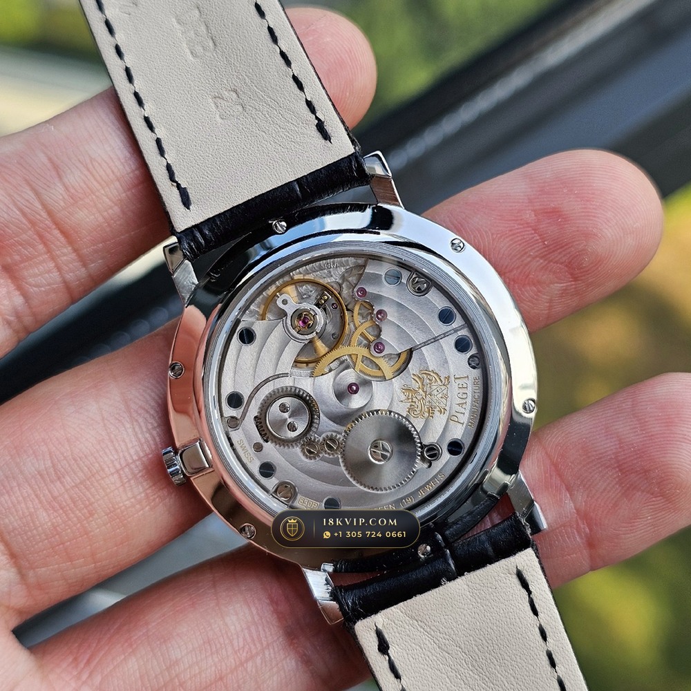 Piaget Altiplano Ultra-Thin 38mm Hand-Wound Cal. 830P 18K White Gold Ref. G0A29112 — Private Vault Edition — Studio Gallery Plate VI in 18K White Gold Au750 (56.1g Verified Mass, Piaget Ultra-Thin Cal. 430P / Cal. 800P)
