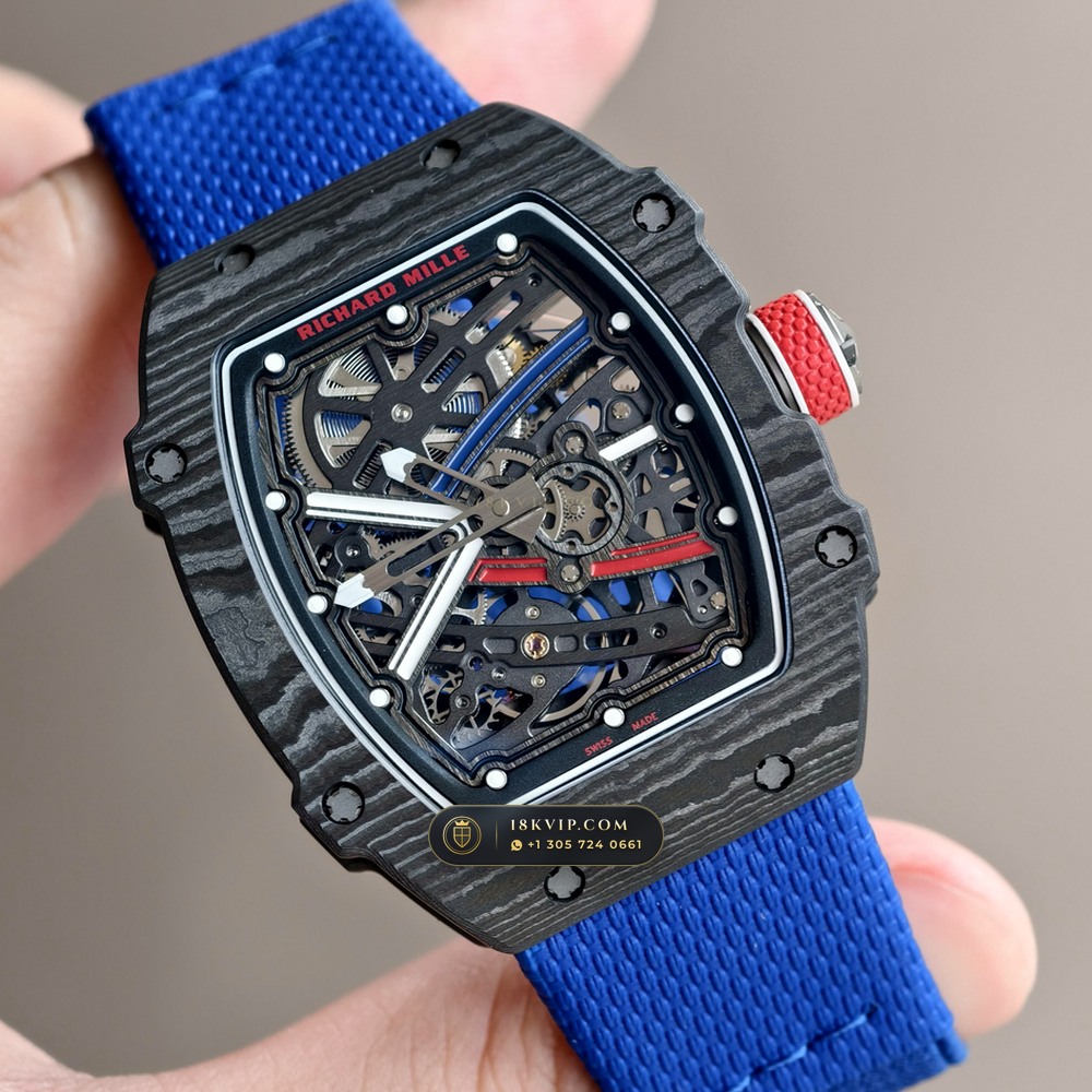 Richard Mille RM 67-02 Automatic Extra-Flat Sebastien Ogier Carbon TPT Geneva Atelier Spec — Private Vault Edition — Studio Gallery Plate II in Carbon TPT & Grade 5 Titanium (33.6g Verified Mass, Richard Mille Cal. CRMA7 Skeletonized Titanium)