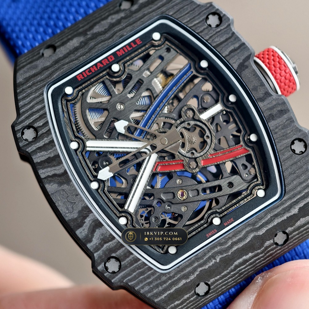 Richard Mille RM 67-02 Automatic Extra-Flat Sebastien Ogier Carbon TPT Geneva Atelier Spec — Private Vault Edition — Studio Gallery Plate IV in Carbon TPT & Grade 5 Titanium (33.6g Verified Mass, Richard Mille Cal. CRMA7 Skeletonized Titanium)