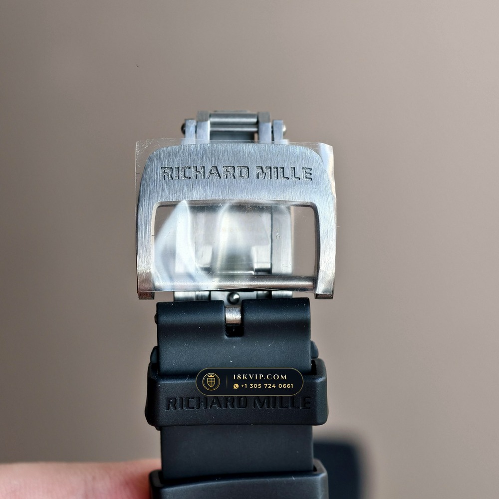 Richard Mille RM 35-01 Rafael Nadal Manual Winding 5-Axis CNC Case — Private Vault Edition — Studio Gallery Plate VII in Carbon TPT & Grade 5 Titanium (50.6g Verified Mass, Richard Mille Cal. RMUL3 Grade 5 Titanium Skeleton)