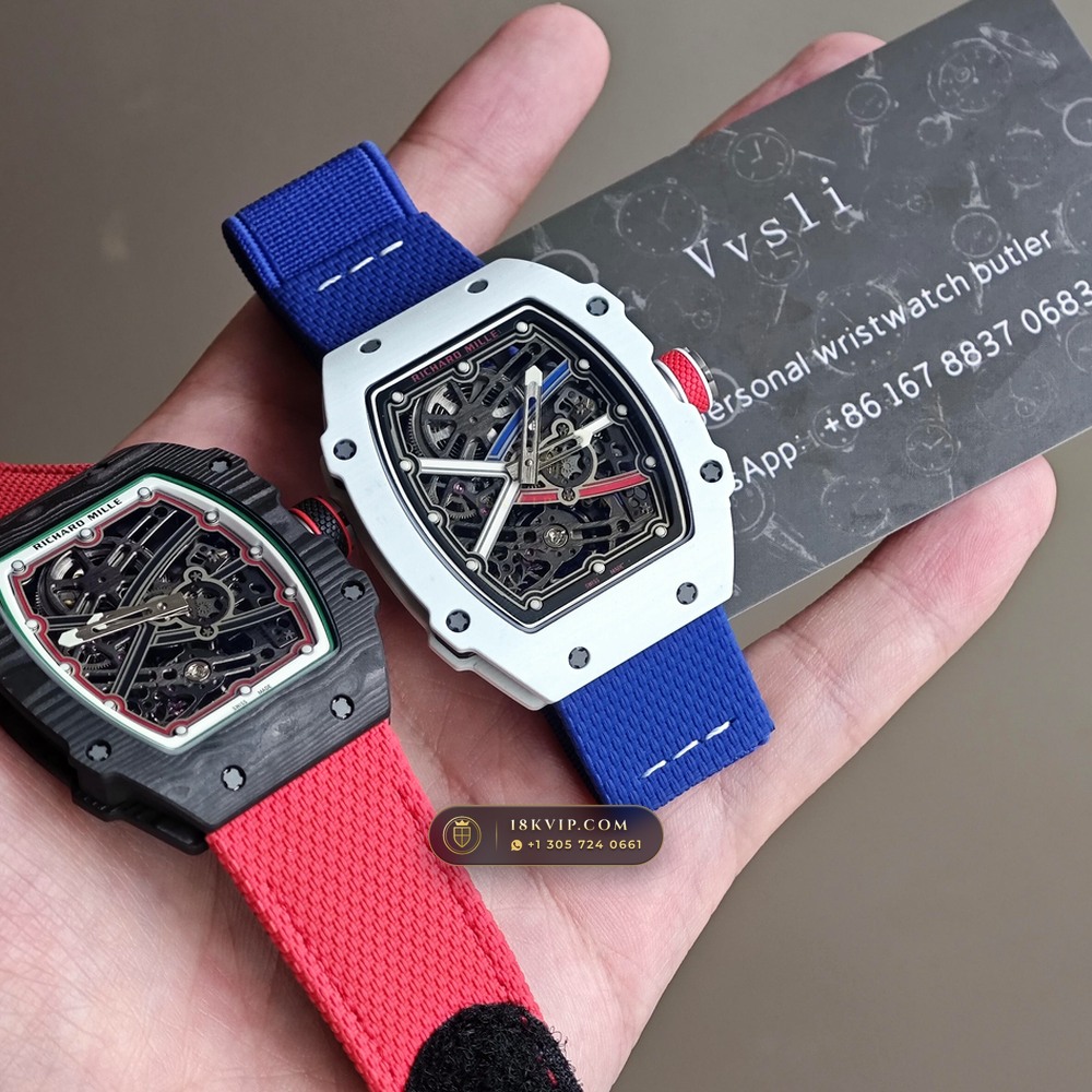 Richard Mille RM 67-02 Automatic Extra-Flat Italy Limited Edition 5-Axis CNC Case — Private Vault Edition — Studio Gallery Plate X in Carbon TPT & Grade 5 Titanium (33.2g Verified Mass, Richard Mille Cal. CRMA7 Skeletonized Titanium)
