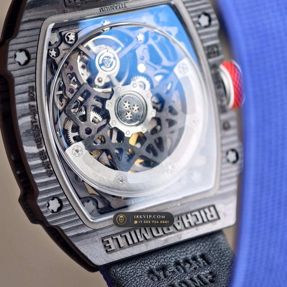 Richard Mille RM 67-02 Automatic Extra-Flat Sebastien Ogier Carbon TPT Free-Sprung Calibre 5-Axis CNC Case — Private Vault Edition — Studio Gallery Plate VI in Carbon TPT & Grade 5 Titanium (33.4g Verified Mass, Richard Mille Cal. CRMA7 Skeletonized Titanium)