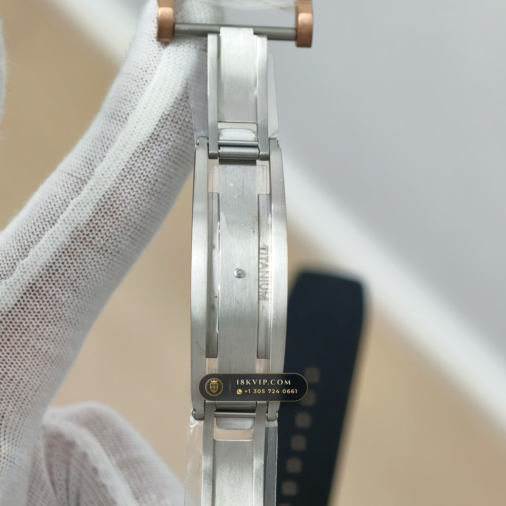 Richard Mille RM 055 Bubba Watson Manual Winding Asia Limited Edition 5-Axis CNC Case — Private Vault Edition — Studio Gallery Plate IX in ATZ White Ceramic & Grade 5 Titanium (66.3g Verified Mass, Richard Mille Cal. RMUL2 Grade 5 Titanium Skeleton)