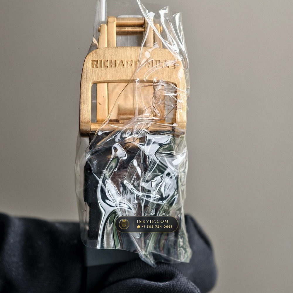 Richard Mille RM 07-01 Automatic Tonneau Dark Night Carbon TPT & Gold Leaf 5-Axis CNC Case — Private Vault Edition — Studio Gallery Plate VIII in Carbon TPT & Grade 5 Titanium (57.9g Verified Mass, Richard Mille Cal. CRMA2 Variable-Geometry Rotor)