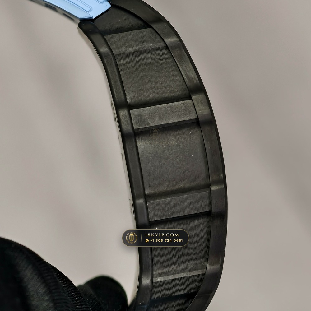 Richard Mille RM 35-01 Rafael Nadal Manual Winding Chronometer Regulated Spec — Private Vault Edition — Studio Gallery Plate IV in Carbon TPT & Grade 5 Titanium (50.1g Verified Mass, Richard Mille Cal. RMUL3 Grade 5 Titanium Skeleton)