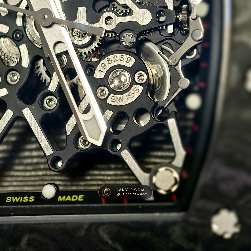 Richard Mille RM 35-01 Rafael Nadal Manual Winding Chronometer Regulated Spec — Private Vault Edition — Studio Gallery Plate VI in Carbon TPT & Grade 5 Titanium (50.1g Verified Mass, Richard Mille Cal. RMUL3 Grade 5 Titanium Skeleton)