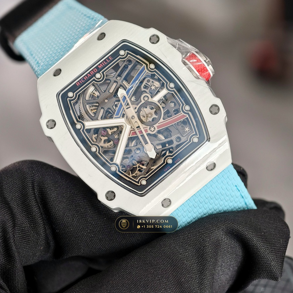 Richard Mille RM 67-02 Automatic Extra-Flat Alexis Pinturault White Quartz TPT — Private Vault Edition — Studio Gallery Plate IV in Carbon TPT & Grade 5 Titanium (33.4g Verified Mass, Richard Mille Cal. CRMA7 Skeletonized Titanium)