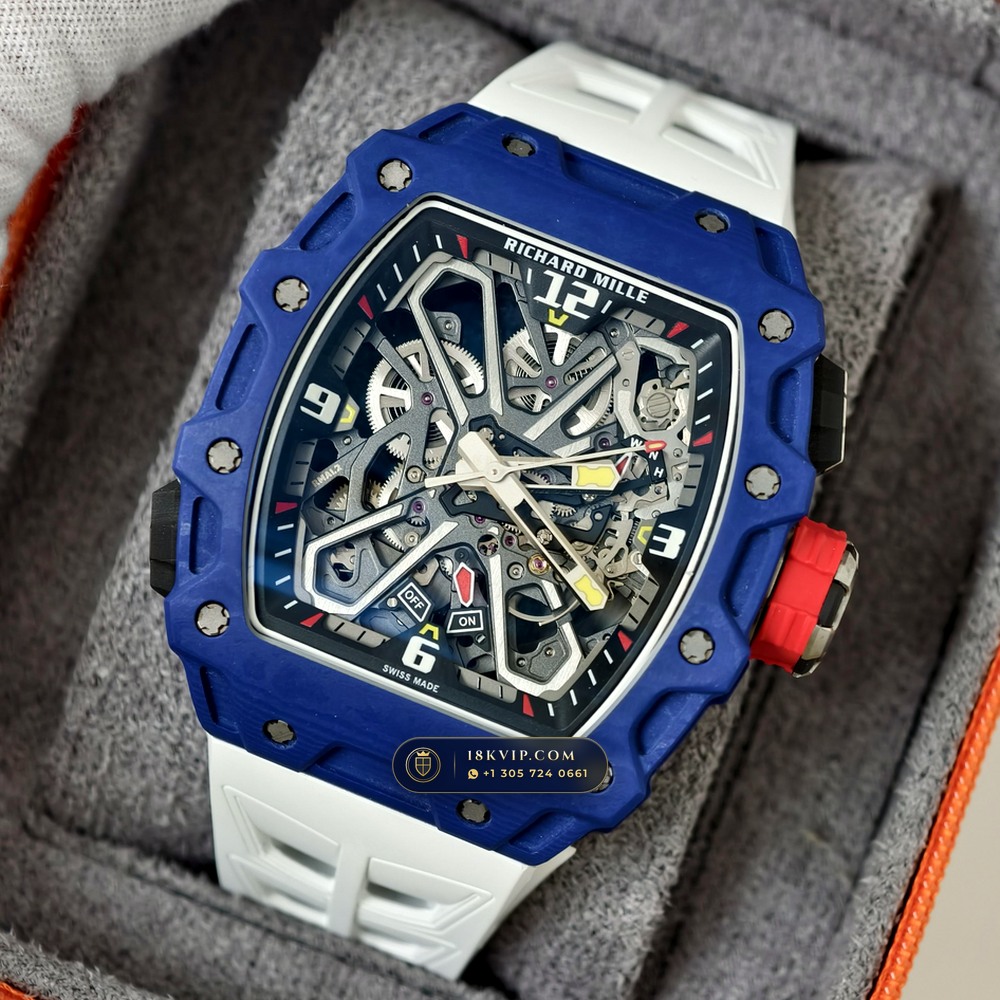 Richard Mille RM 35-03 Automatic Rafael Nadal — Private Vault Edition — Studio Gallery Plate III in Carbon TPT & Grade 5 Titanium (50.3g Verified Mass, Richard Mille Cal. RMAL2 Butterfly Split-Rotor)