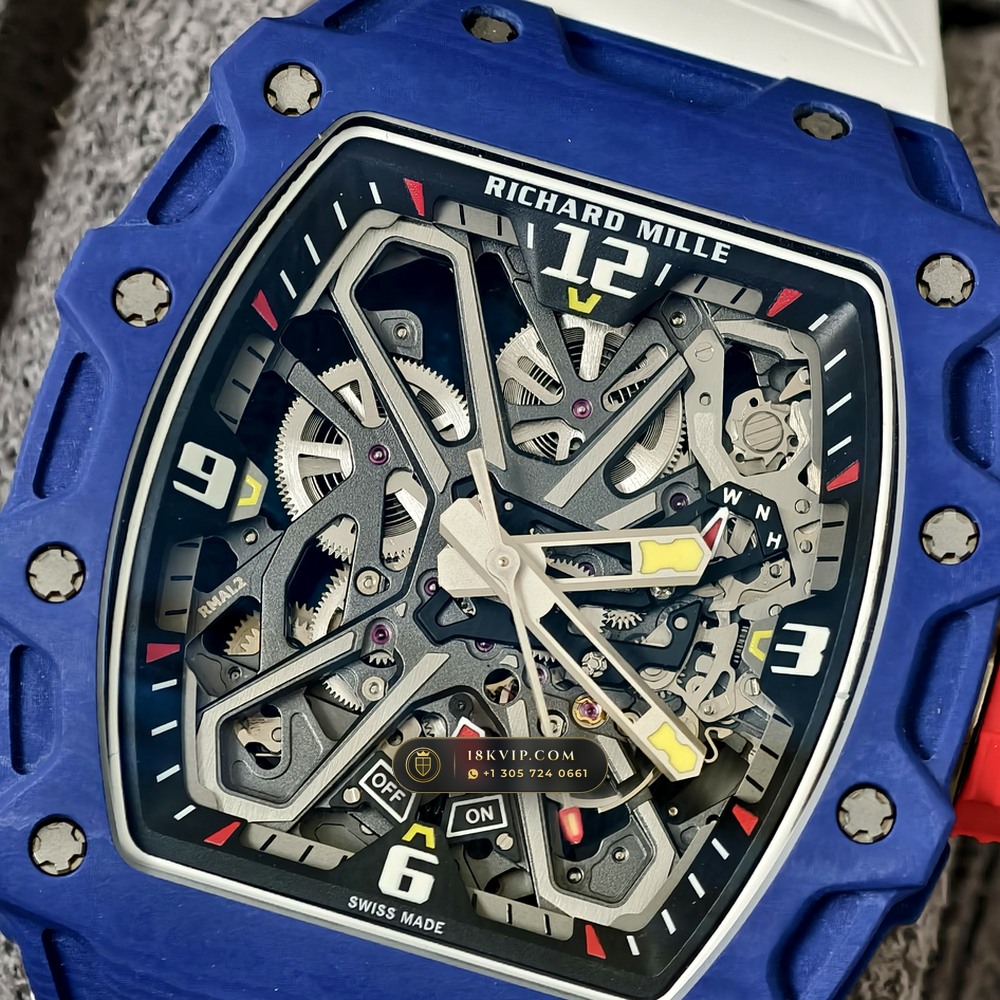 Richard Mille RM 35-03 Automatic Rafael Nadal — Private Vault Edition — Studio Gallery Plate IV in Carbon TPT & Grade 5 Titanium (50.3g Verified Mass, Richard Mille Cal. RMAL2 Butterfly Split-Rotor)