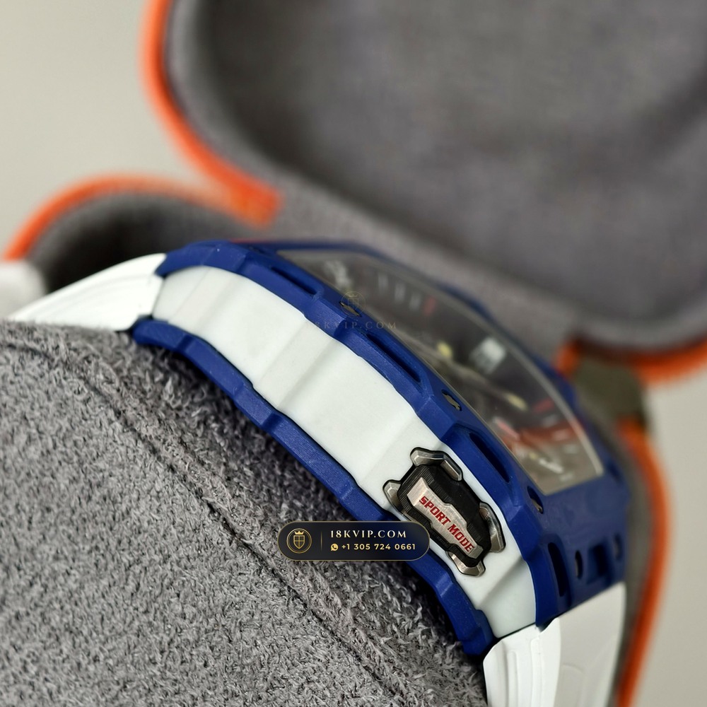 Richard Mille RM 35-03 Automatic Rafael Nadal — Private Vault Edition — Studio Gallery Plate V in Carbon TPT & Grade 5 Titanium (50.3g Verified Mass, Richard Mille Cal. RMAL2 Butterfly Split-Rotor)