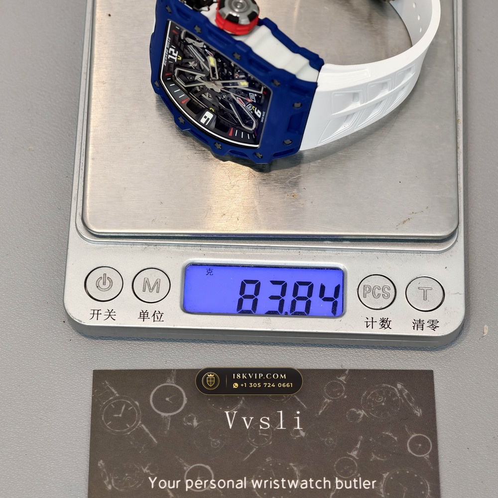 Richard Mille RM 35-03 Automatic Rafael Nadal — Private Vault Edition — Studio Gallery Plate IX in Carbon TPT & Grade 5 Titanium (50.3g Verified Mass, Richard Mille Cal. RMAL2 Butterfly Split-Rotor)