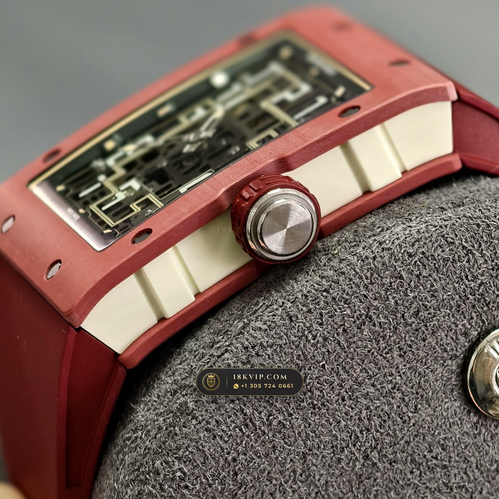 Richard Mille RM 16-02 Automatic Extra-Flat Rectangular — Private Vault Edition — Studio Gallery Plate V in Grade 5 Titanium Monobloc (53.8g Verified Mass, Richard Mille Cal. CRMA9 Skeletonized)