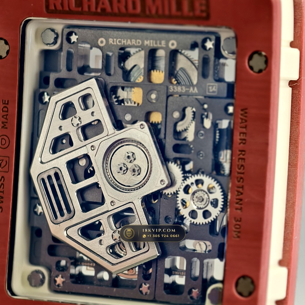 Richard Mille RM 16-02 Automatic Extra-Flat Rectangular — Private Vault Edition — Studio Gallery Plate VI in Grade 5 Titanium Monobloc (53.8g Verified Mass, Richard Mille Cal. CRMA9 Skeletonized)