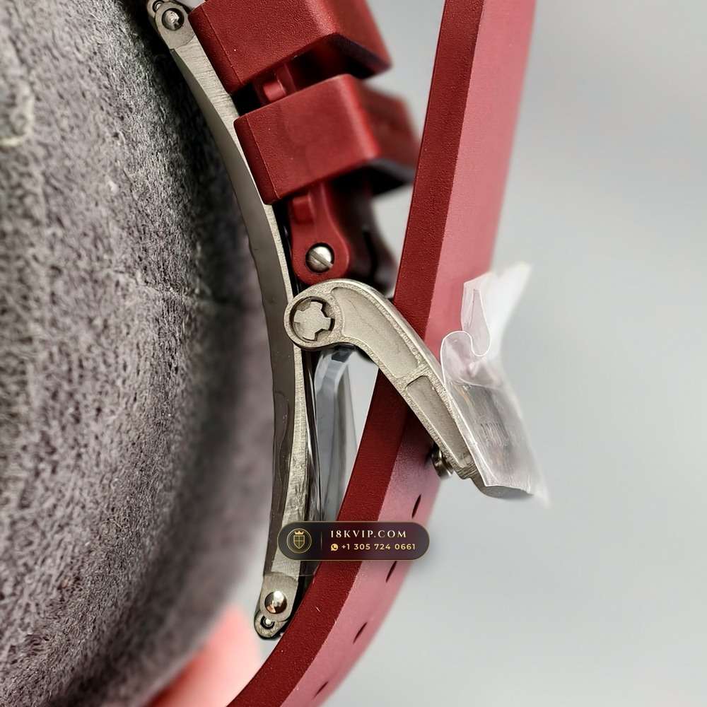 Richard Mille RM 16-02 Automatic Extra-Flat Rectangular — Private Vault Edition — Studio Gallery Plate VII in Grade 5 Titanium Monobloc (53.8g Verified Mass, Richard Mille Cal. CRMA9 Skeletonized)