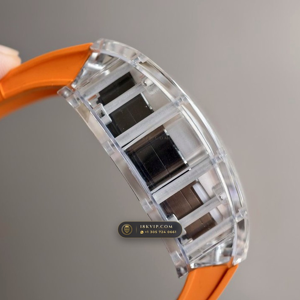 Richard Mille RM 52-05 Pharrell Williams Crystalline Sapphire Tourbillon — Private Vault Edition — Studio Gallery Plate V in Crystalline Sapphire & Grade 5 Titanium (78.3g Verified Mass, Richard Mille Hand-Wound Tourbillon Calibre)